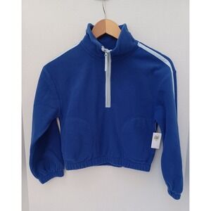 NWT Cozy Microfleece Pullover Hoodie Unisex Girls‎ Size M 8